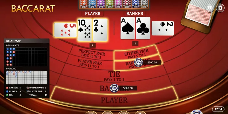 moi van baccarat co hai ben la banker va player