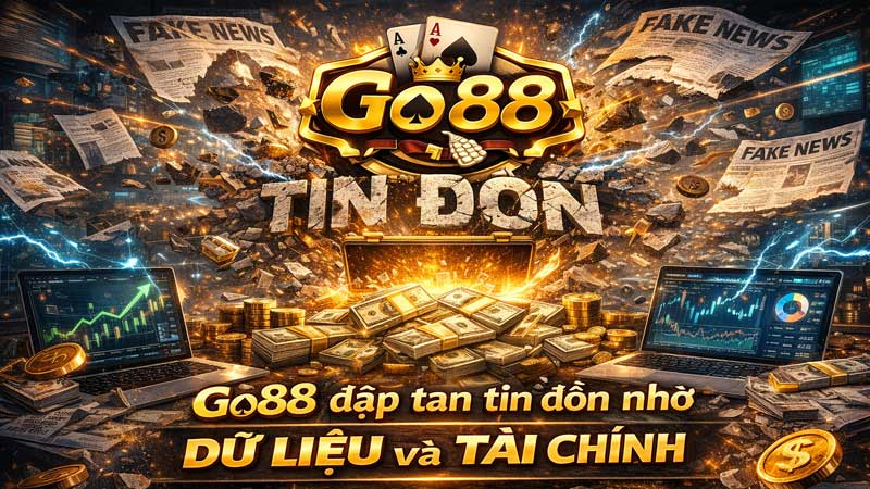 Bản lĩnh nhà vua: Go88 đập tan tin đồn nhờ dữ liệu và tài chính